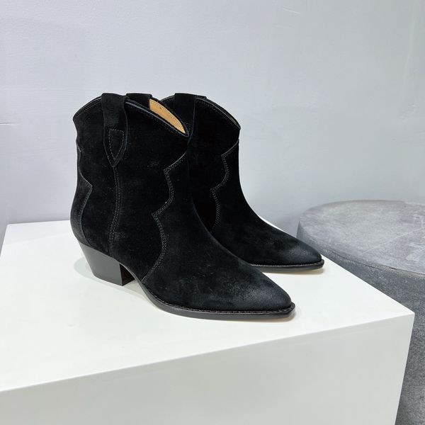 women shoes isabel dewina suede marant ankle boots western original genuine leather dewina boots perfect fashion real ps size 34-42, Black
women shoes isabel dewina suede marant ankle boots western original genuine leather dewina boots perfect fashion real ps size 34-42, Black