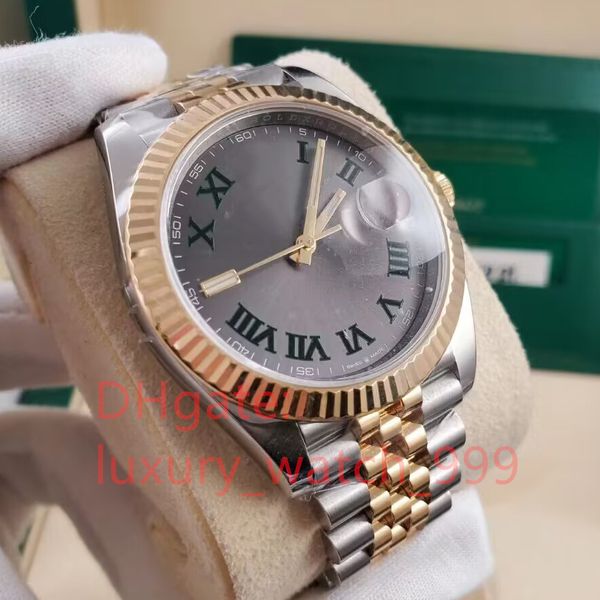 completely new watch 41mm new release 2023 green roman jubilee fluted full set bp automatic mechanical sapphire glass men watches waterproof, Slivery;brown
completely new watch 41mm new release 2023 green roman jubilee fluted full set bp automatic mechanical sapphire glass men watches waterproof, Slivery;brown