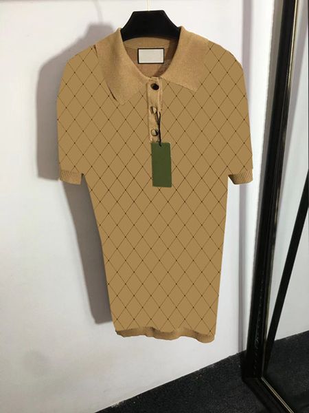 womens knits dresses tees woment casual knitted dress summer short sleeve turn down collar coats letter printing, White
womens knits dresses tees woment casual knitted dress summer short sleeve turn down collar coats letter printing, White