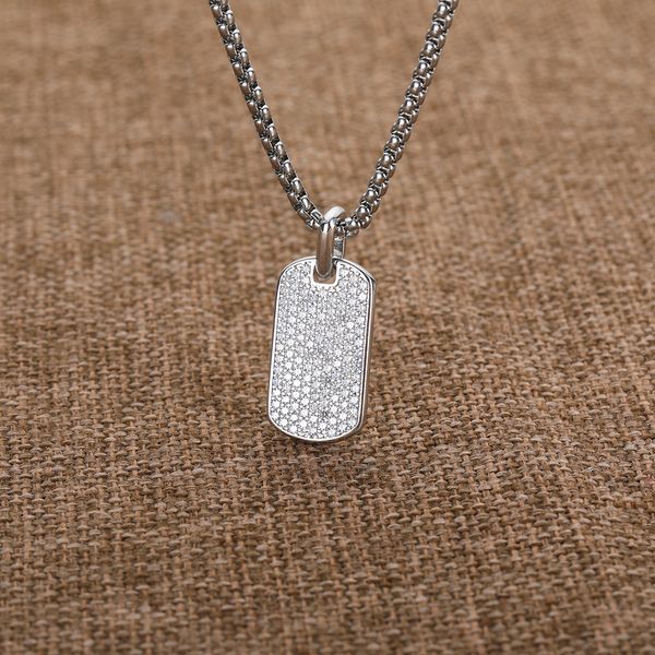 amulet necklace pendant full of diamonds plaque pendant vintage classic new men's necklace, Silver
amulet necklace pendant full of diamonds plaque pendant vintage classic new men's necklace, Silver