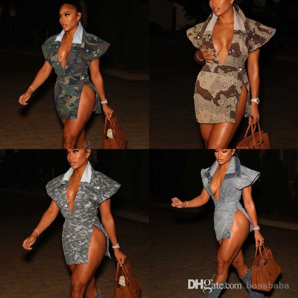 2023 new women casual dresses summer worn bodycon dress water wash sleeveless high split fashion camo skirt set, Black;gray
2023 new women casual dresses summer worn bodycon dress water wash sleeveless high split fashion camo skirt set, Black;gray