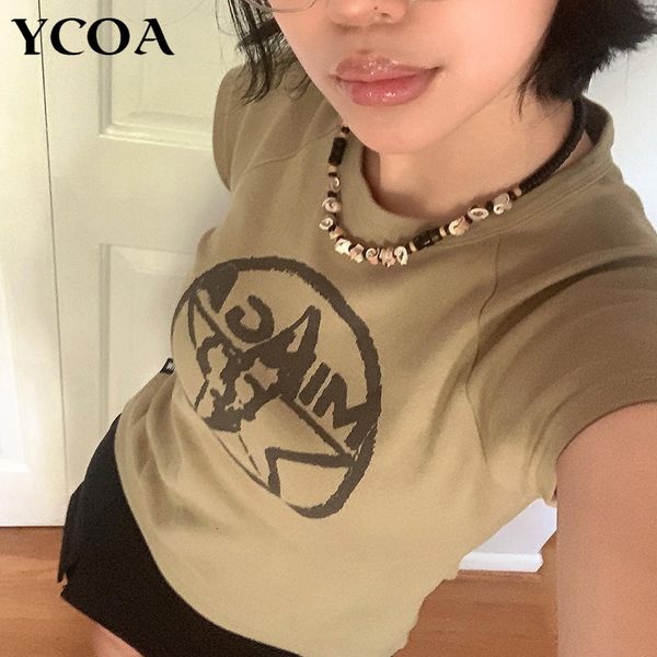 womens tshirt women y2k crop baby tee graphic slim harajuku grunge streetwear summer korean fashion kpop vintage aesthetic clothes 230403, White
womens tshirt women y2k crop baby tee graphic slim harajuku grunge streetwear summer korean fashion kpop vintage aesthetic clothes 230403, White