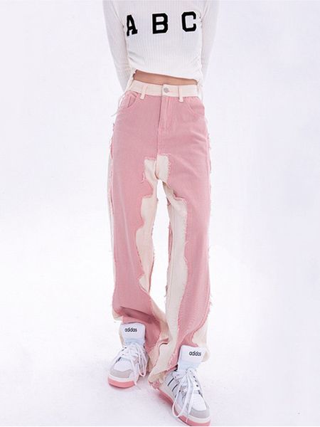 women's jeans casual hip hop fashion y2k pink high waist baggy jeans denim women's wide leg streetwear vintage straight trouser fe, Blue
women's jeans casual hip hop fashion y2k pink high waist baggy jeans denim women's wide leg streetwear vintage straight trouser fe, Blue