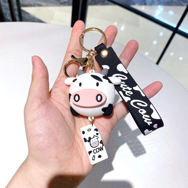creative silicone animal cow keychains school bag handbag pendant car key chain personality cute keychain accessories men women, Silver
creative silicone animal cow keychains school bag handbag pendant car key chain personality cute keychain accessories men women, Silver