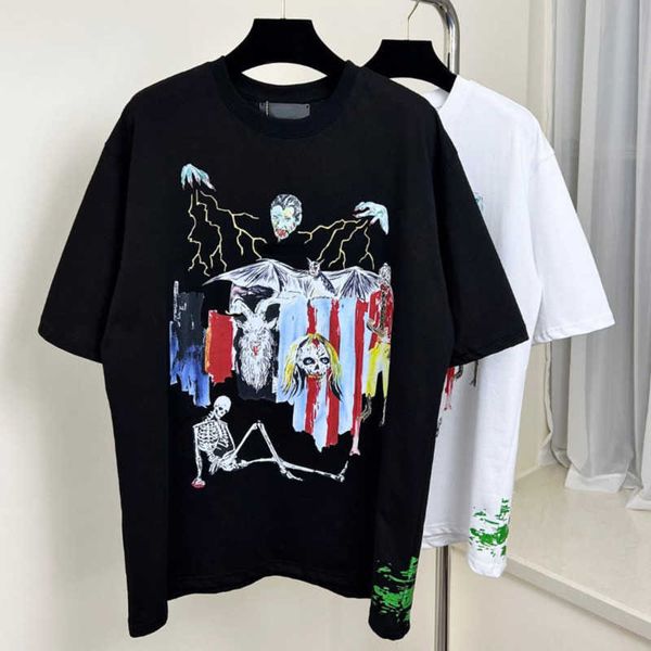 2023 hip hop short sleeve tshirt american men women sweatshirt vampire print pullover tee designer t shirt cotton crew neck oversize, White;black
2023 hip hop short sleeve tshirt american men women sweatshirt vampire print pullover tee designer t shirt cotton crew neck oversize, White;black