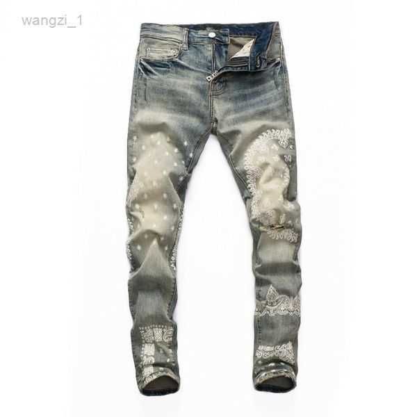 men's jeans fashion mens broken men hip hop high street cycling motorcycle embroidery close-fitting slim pencil pants 7 cb1k, Blue
men's jeans fashion mens broken men hip hop high street cycling motorcycle embroidery close-fitting slim pencil pants 7 cb1k, Blue