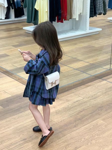 girl kids dress plaid shirt short skirt (with safety pants) set kid clothing girls designer baby clothes children tracksuit striped outfit a, Red;yellow
girl kids dress plaid shirt short skirt (with safety pants) set kid clothing girls designer baby clothes children tracksuit striped outfit a, Red;yellow