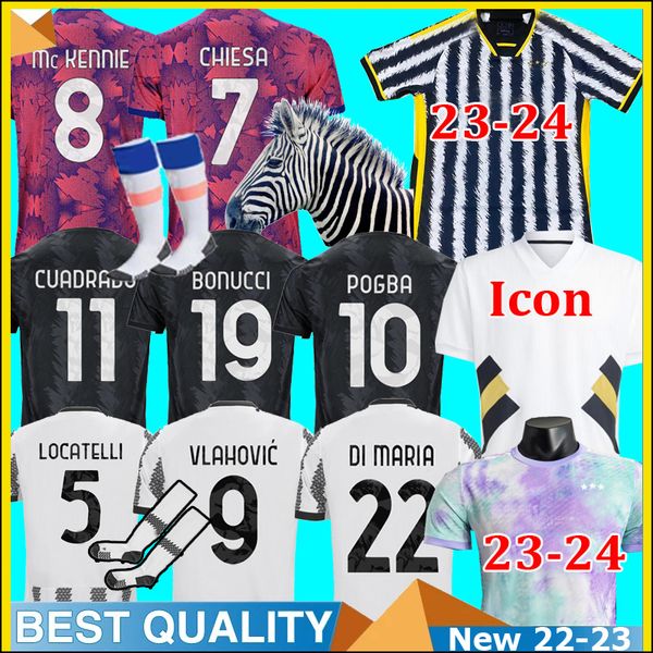 22 23 24 di maria soccer jerseys vlahovic pogba locatelli chiesa mckennie arthur bonucci cuadrado 2022 juventus football shirt men kids kit, Black;yellow
22 23 24 di maria soccer jerseys vlahovic pogba locatelli chiesa mckennie arthur bonucci cuadrado 2022 juventus football shirt men kids kit, Black;yellow