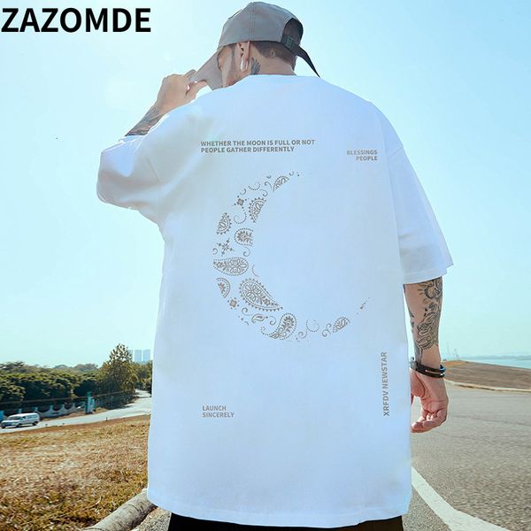 men's t shirts zazomde men moon print tees loose oversized tshirts casual fashion couples harajuku tee streetwear hip hop t 230403, White;black
men's t shirts zazomde men moon print tees loose oversized tshirts casual fashion couples harajuku tee streetwear hip hop t 230403, White;black