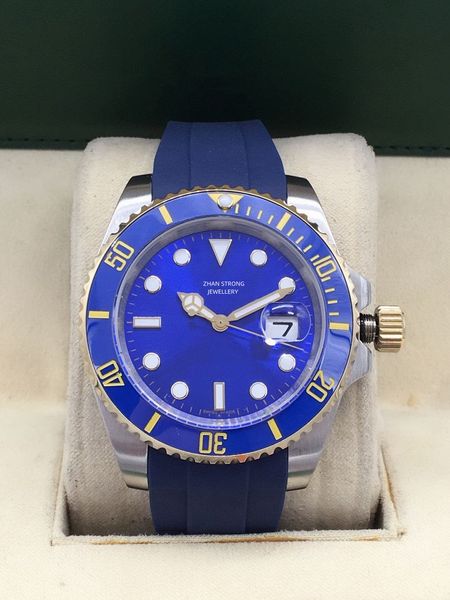 17 colors rubber strap men's watches automatic mechanical 2813 movement stainless steel mens wristwatch fashion sports designer waterpr, Slivery;golden
17 colors rubber strap men's watches automatic mechanical 2813 movement stainless steel mens wristwatch fashion sports designer waterpr, Slivery;golden