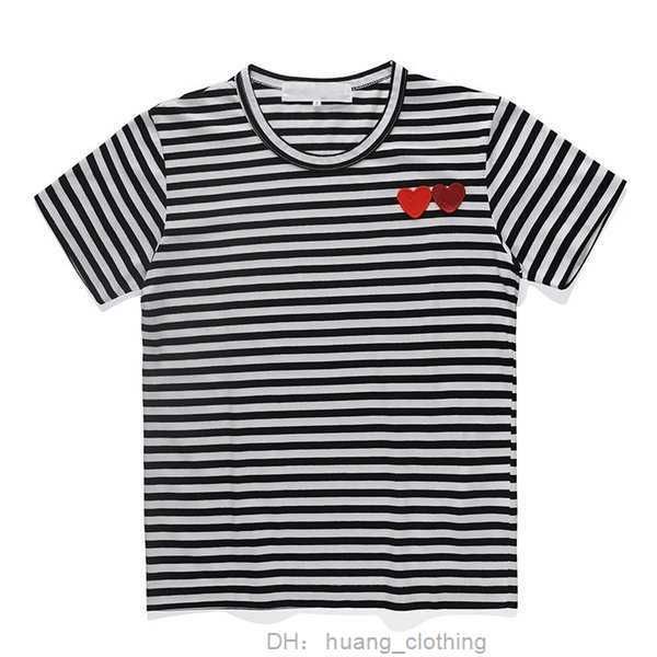 men's t-shirts play fashion mens cdg t shirt designer red heart casual women commes des s badge quanlity tshirts cotton embroidery shor, White;black
men's t-shirts play fashion mens cdg t shirt designer red heart casual women commes des s badge quanlity tshirts cotton embroidery shor, White;black