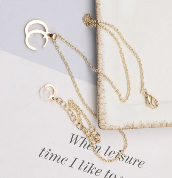 2color designer 18k gold plated pendant necklaces luxury brand letter link chain men women couple lovers necklace jewelry, Silver
2color designer 18k gold plated pendant necklaces luxury brand letter link chain men women couple lovers necklace jewelry, Silver