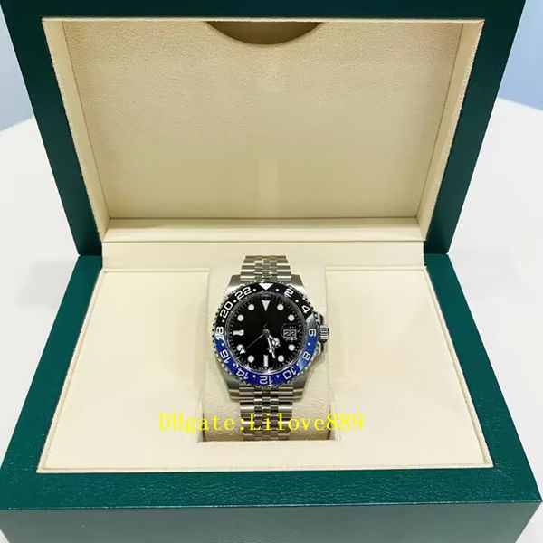 men's watch gmt ii--126710 40mm ceramic watch ring luxury men's mechanical automatic movement 3235 wrist watch, Slivery;brown
men's watch gmt ii--126710 40mm ceramic watch ring luxury men's mechanical automatic movement 3235 wrist watch, Slivery;brown