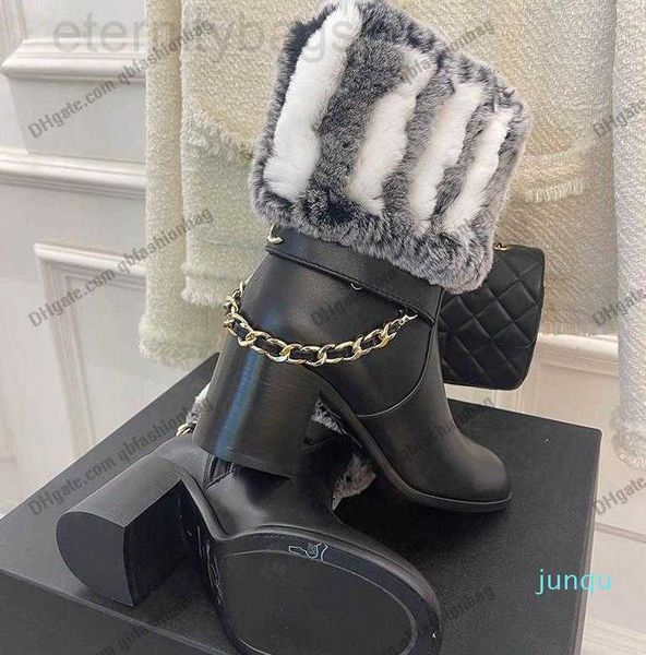 classic calfskin rabbit hair womens ankle boots chain sheepskin inner chunkle heel height snow boots warm outdoor casual shoes 009 ccity, Black
classic calfskin rabbit hair womens ankle boots chain sheepskin inner chunkle heel height snow boots warm outdoor casual shoes 009 ccity, Black