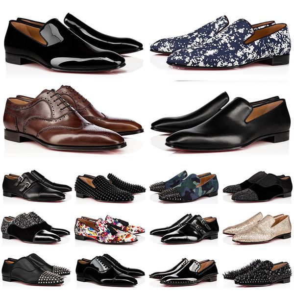 mens loafers triple black graffiti suede patent leather rivets slip on loafer wedding shoe for business party luxury designer dress shoes po
mens loafers triple black graffiti suede patent leather rivets slip on loafer wedding shoe for business party luxury designer dress shoes po