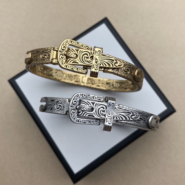 Designer Bracelet Cuff Bangle Men Women Gift Stainless Steel Classic Letter Bangles Jewelry Women High Quality Fine products Bracelets A23
Designer Bracelet Cuff Bangle Men Women Gift Stainless Steel Classic Letter Bangles Jewelry Women High Quality Fine products Bracelets A23