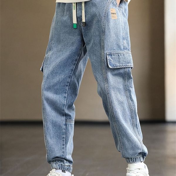 men's jeans men's cargo jogging jeans hip hop street clothing fake pockets stretch cotton casual denim trouser pockets jeans 8xl 2, Blue
men's jeans men's cargo jogging jeans hip hop street clothing fake pockets stretch cotton casual denim trouser pockets jeans 8xl 2, Blue