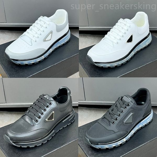 designer triangle logo sneakers leather sporty shoes men loafers white black grey trainers with box 38-44
designer triangle logo sneakers leather sporty shoes men loafers white black grey trainers with box 38-44