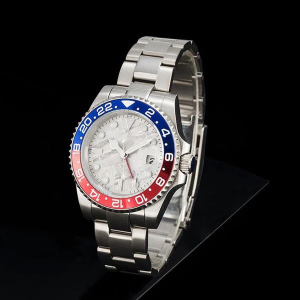 fashion mens luxury mechanical watch 41mm date mens designer watch ceramic bezel gmt watch automatic movement watches sapphire 904l stainles, Slivery;brown
fashion mens luxury mechanical watch 41mm date mens designer watch ceramic bezel gmt watch automatic movement watches sapphire 904l stainles, Slivery;brown