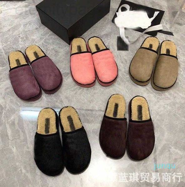 2022 slippers designer autumn and winter new horsehair round head baotou hollow thick bottom one foot lazy slippers casual wear muller shoes, Black
2022 slippers designer autumn and winter new horsehair round head baotou hollow thick bottom one foot lazy slippers casual wear muller shoes, Black