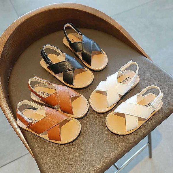 athletic outdoor summer new children's sandals kids boy girl shoes brown boys girls shoes flat leather cross beach sandals moccasins w0, Black
athletic outdoor summer new children's sandals kids boy girl shoes brown boys girls shoes flat leather cross beach sandals moccasins w0, Black