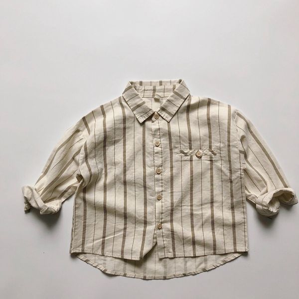 kids shirts ins boys' shirt autumn baby girls' clothing children's long sleeve striped cardigan japanese children's cott, White;black
kids shirts ins boys' shirt autumn baby girls' clothing children's long sleeve striped cardigan japanese children's cott, White;black