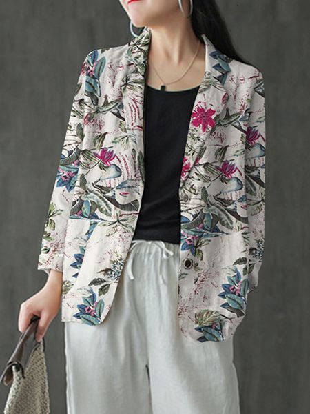 women's suits blazers oversized women autumn blazer zanzea kaftan printed coats casual long sleeve floral outerwears female single butt, White;black
women's suits blazers oversized women autumn blazer zanzea kaftan printed coats casual long sleeve floral outerwears female single butt, White;black