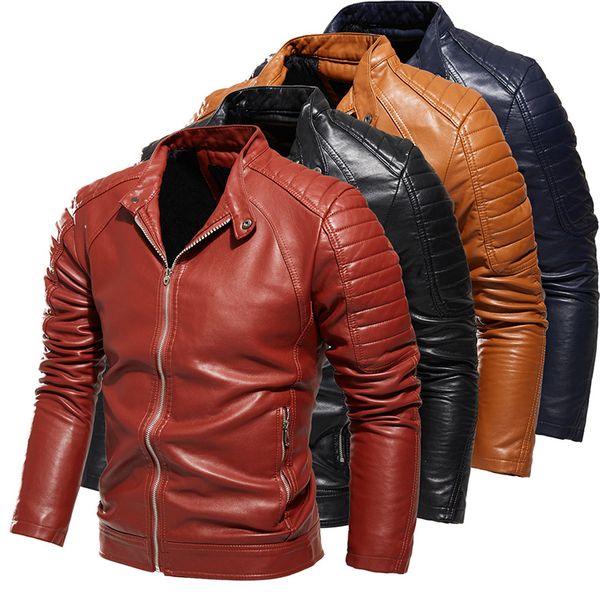 fashion autumn winter pu leather jacket men coats stand collar zipper black motor biker motorcycle leather jackets overcoat ssh9enjs901
fashion autumn winter pu leather jacket men coats stand collar zipper black motor biker motorcycle leather jackets overcoat ssh9enjs901