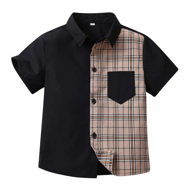 kids shirts summer boys' shirt children's polo short sleeve boys' single chest cardigan formal baby clothing 230403, White;black
kids shirts summer boys' shirt children's polo short sleeve boys' single chest cardigan formal baby clothing 230403, White;black