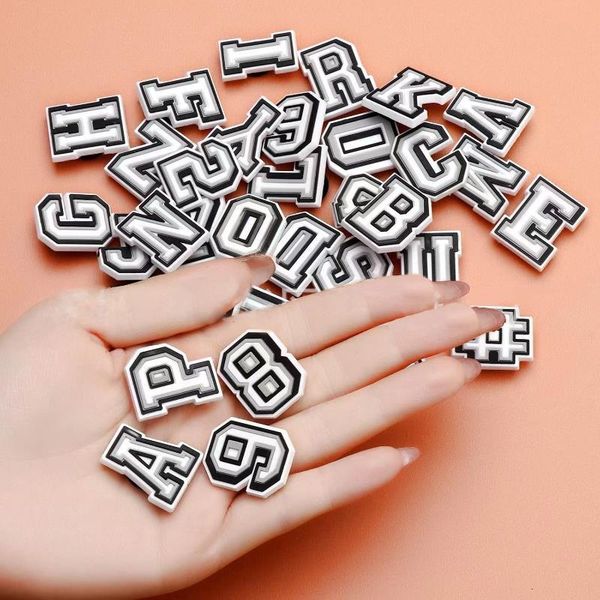 shoe parts accessories 36-76 pcs letter black white pvc shoes accessories for croc jibz shoe diy decoration kids birthday gift 230403, White;pink
shoe parts accessories 36-76 pcs letter black white pvc shoes accessories for croc jibz shoe diy decoration kids birthday gift 230403, White;pink
