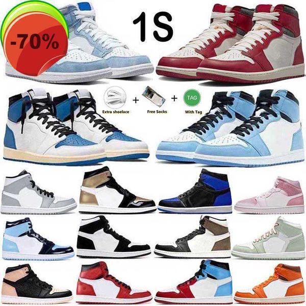 1 jumpman men basketball shoes 1s university blue og hyper royal patent panda dark mocha bred shadow unc smoke grey sports sneakers trainers
1 jumpman men basketball shoes 1s university blue og hyper royal patent panda dark mocha bred shadow unc smoke grey sports sneakers trainers