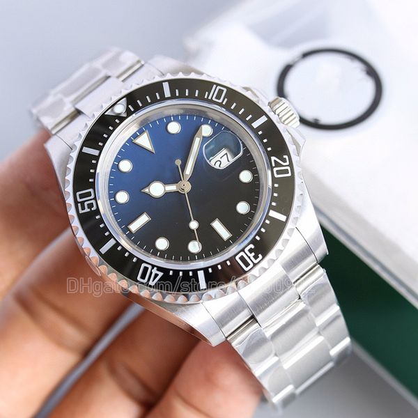 james cameron men watches 3235 automatic movement designer watch sea-dweller ceramic bezel black dial oyster bracelet wristwatch 904 stainle, Slivery;brown
james cameron men watches 3235 automatic movement designer watch sea-dweller ceramic bezel black dial oyster bracelet wristwatch 904 stainle, Slivery;brown