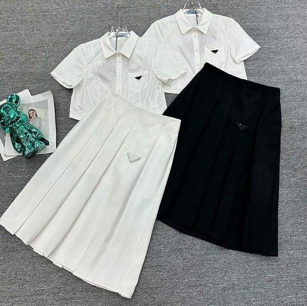 designer two piece dress woman fashion long skirt short shirt set summer casual commute suit women elegant pleated skirts sets with belt, White
designer two piece dress woman fashion long skirt short shirt set summer casual commute suit women elegant pleated skirts sets with belt, White