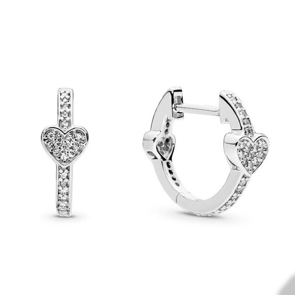 925 sterling silver pave heart hoop earrings for pandora cz diamond wedding designer earring set jewelry for women girlfriend gift love earr, Golden;silver
925 sterling silver pave heart hoop earrings for pandora cz diamond wedding designer earring set jewelry for women girlfriend gift love earr, Golden;silver