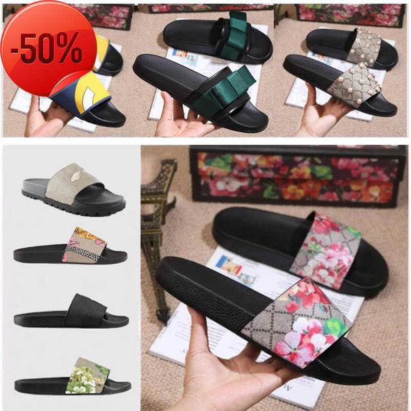 slippers designer men women ladies flat platform sandals rubber slide floral brocade gear bottoms flip flops bee striped beach causal slippe, Black
slippers designer men women ladies flat platform sandals rubber slide floral brocade gear bottoms flip flops bee striped beach causal slippe, Black