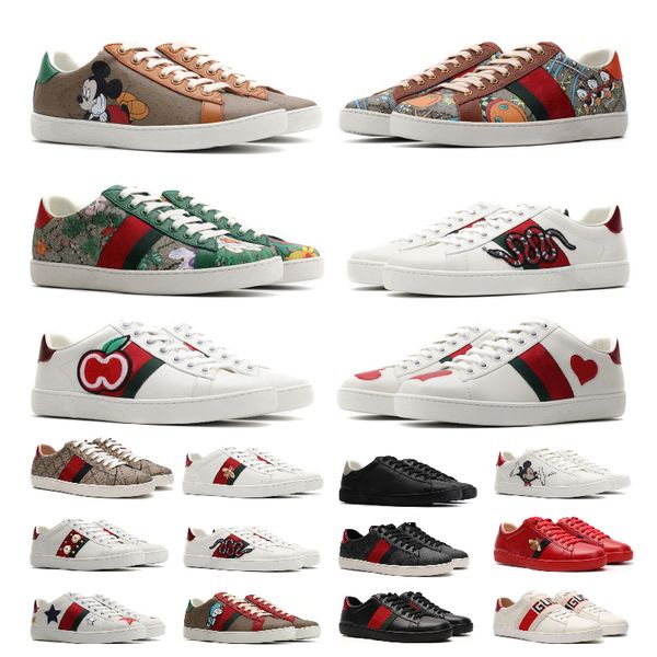 classic mens womens casual shoes bee ace sneakers low shoe designer sports leather trainer tiger embroidered red green white stripes wonderf, Black
classic mens womens casual shoes bee ace sneakers low shoe designer sports leather trainer tiger embroidered red green white stripes wonderf, Black