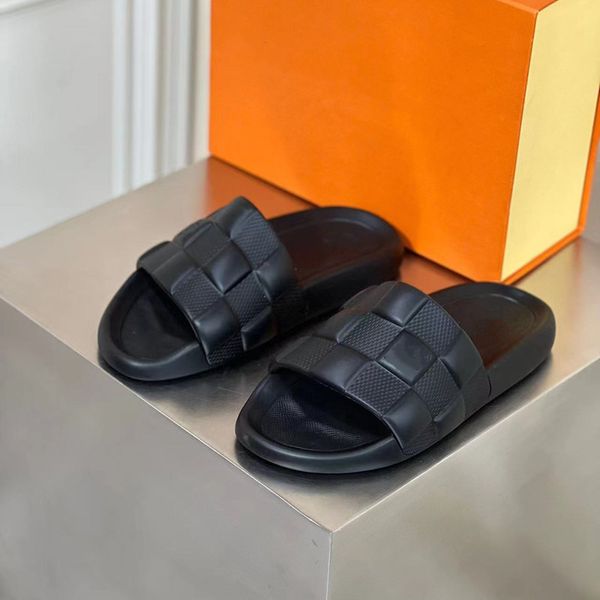slippers designer fashion waterfront men slide sandals designer shoes luxury slide summer wide flat slippery thick channel sandals tories sl, Black
slippers designer fashion waterfront men slide sandals designer shoes luxury slide summer wide flat slippery thick channel sandals tories sl, Black