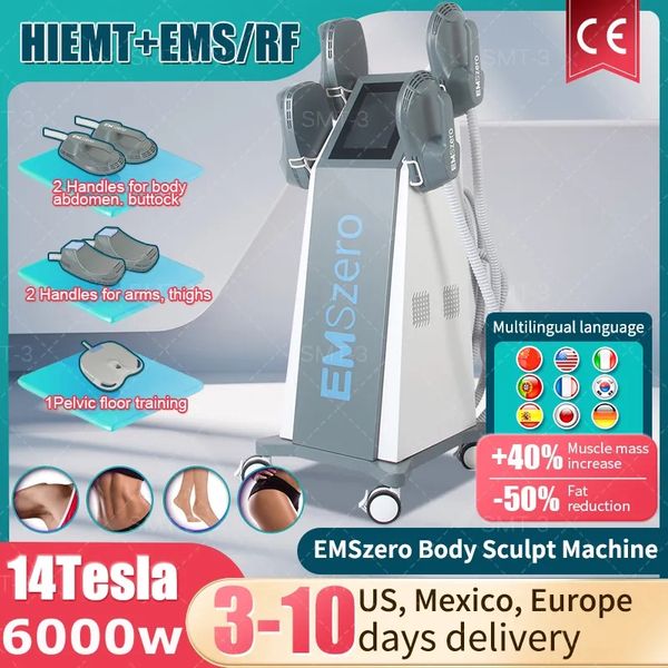 dlsemslim hi-emt body muscle machine 4 handle pelvic stimulation pad optional rf emszero
dlsemslim hi-emt body muscle machine 4 handle pelvic stimulation pad optional rf emszero