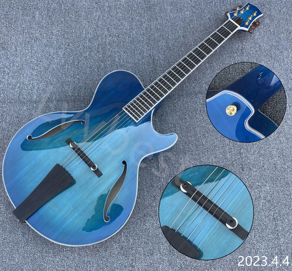 hollow body jazz electric guitar no any electronics with wood sound effect ebony tail and bridge spruce board special guitar
hollow body jazz electric guitar no any electronics with wood sound effect ebony tail and bridge spruce board special guitar