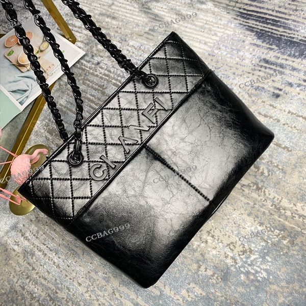 womens designer maxi patchwork shopping bag tote all black metal hardware multi pochettes matelasse chain large capacity soft leather should
womens designer maxi patchwork shopping bag tote all black metal hardware multi pochettes matelasse chain large capacity soft leather should