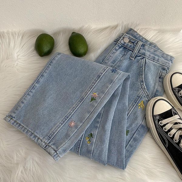 women's jeans flower embroidered jeans autumn women's clothing wash loose all matching wide leg men's jeans 230404, Blue
women's jeans flower embroidered jeans autumn women's clothing wash loose all matching wide leg men's jeans 230404, Blue