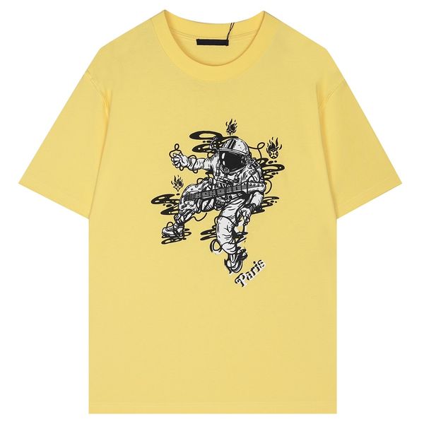 23ss summer men's short sleeve t-shirt casual street fashion pure cotton men's and women's printed short sleeve couple coat, White;black
23ss summer men's short sleeve t-shirt casual street fashion pure cotton men's and women's printed short sleeve couple coat, White;black