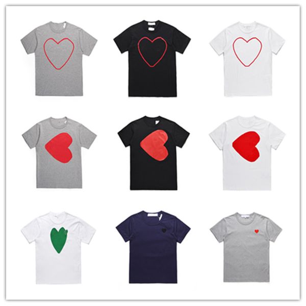 desiger men's t shirts play cotton tee shirts breathable commes des embroidery heart women short sleeve cdg casual loose coupon printi, White;black
desiger men's t shirts play cotton tee shirts breathable commes des embroidery heart women short sleeve cdg casual loose coupon printi, White;black