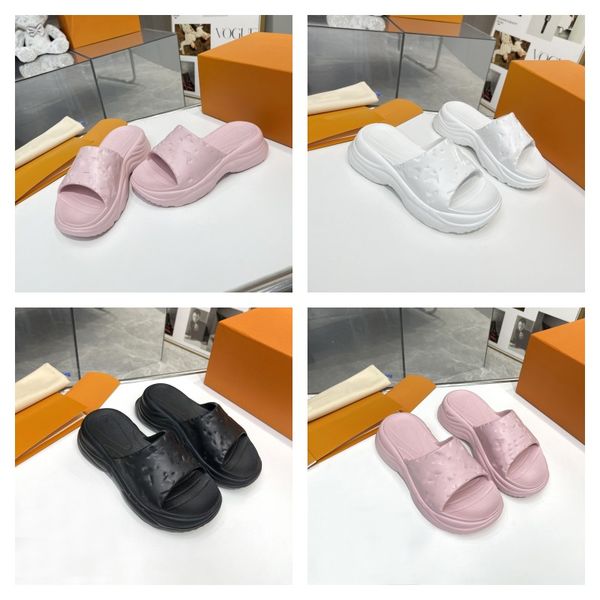 pool 55 comfort mule slippers embossed mules monograms platform sandals designer thick bottoms slides slipper men womens summer loafers sand, Black
pool 55 comfort mule slippers embossed mules monograms platform sandals designer thick bottoms slides slipper men womens summer loafers sand, Black