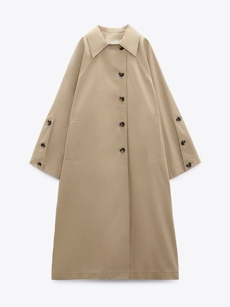 women's trench coats rr2452 oversized button decoration coat loose streetwear long jacket flare sleeve traf aline 230403, Tan;black
women's trench coats rr2452 oversized button decoration coat loose streetwear long jacket flare sleeve traf aline 230403, Tan;black