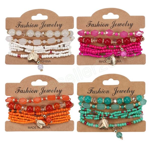 multilayer bohemian green crystal beads bracelets for women ethnic fashion leaves charm elastic rope bracelet bangles, Golden;silver
multilayer bohemian green crystal beads bracelets for women ethnic fashion leaves charm elastic rope bracelet bangles, Golden;silver