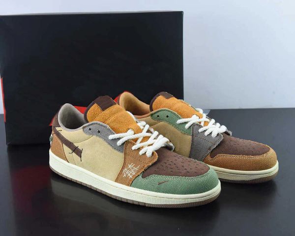 2023 jumpman 1 low og 'voodoo' basketball shoes zion williamson x 1s flax/muslin-fauna brown-oil green-sesame-moon fossil outdoor
2023 jumpman 1 low og 'voodoo' basketball shoes zion williamson x 1s flax/muslin-fauna brown-oil green-sesame-moon fossil outdoor