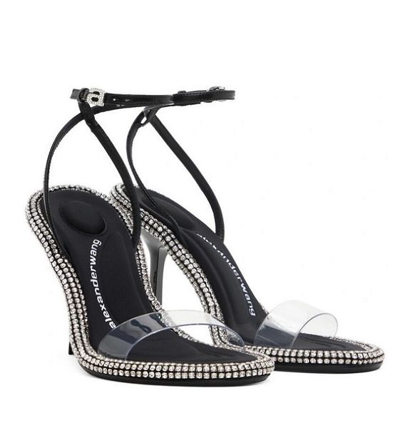 luxury summer women wang delphine sandals shoes covered stilleto heels pointed toe nima slingback party wedding ladies pumps eu35-40, Black
luxury summer women wang delphine sandals shoes covered stilleto heels pointed toe nima slingback party wedding ladies pumps eu35-40, Black