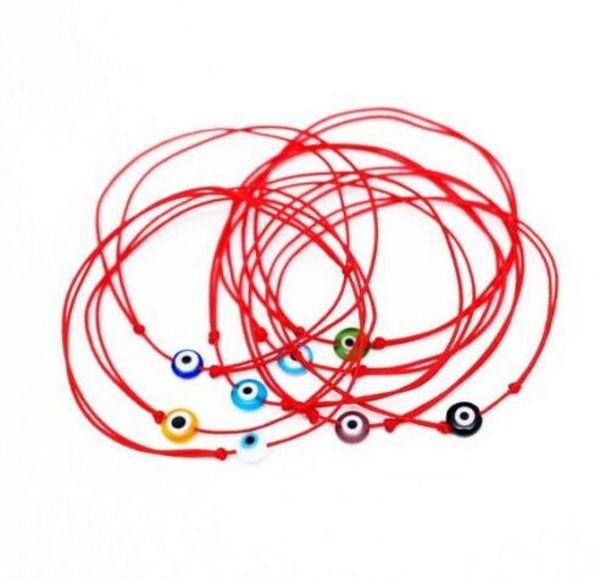 100pcslot lucky turkish evil eye men bracelet thin red rope thread string braid women chakra bracelets for couples lovers jewelry2972634, Golden;silver
100pcslot lucky turkish evil eye men bracelet thin red rope thread string braid women chakra bracelets for couples lovers jewelry2972634, Golden;silver