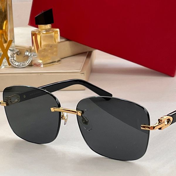 classic designer rimless sunglasses for women fashion personalized polarized sun glasses uv400 red black outdoor driving eyewear with box, White;black
classic designer rimless sunglasses for women fashion personalized polarized sun glasses uv400 red black outdoor driving eyewear with box, White;black